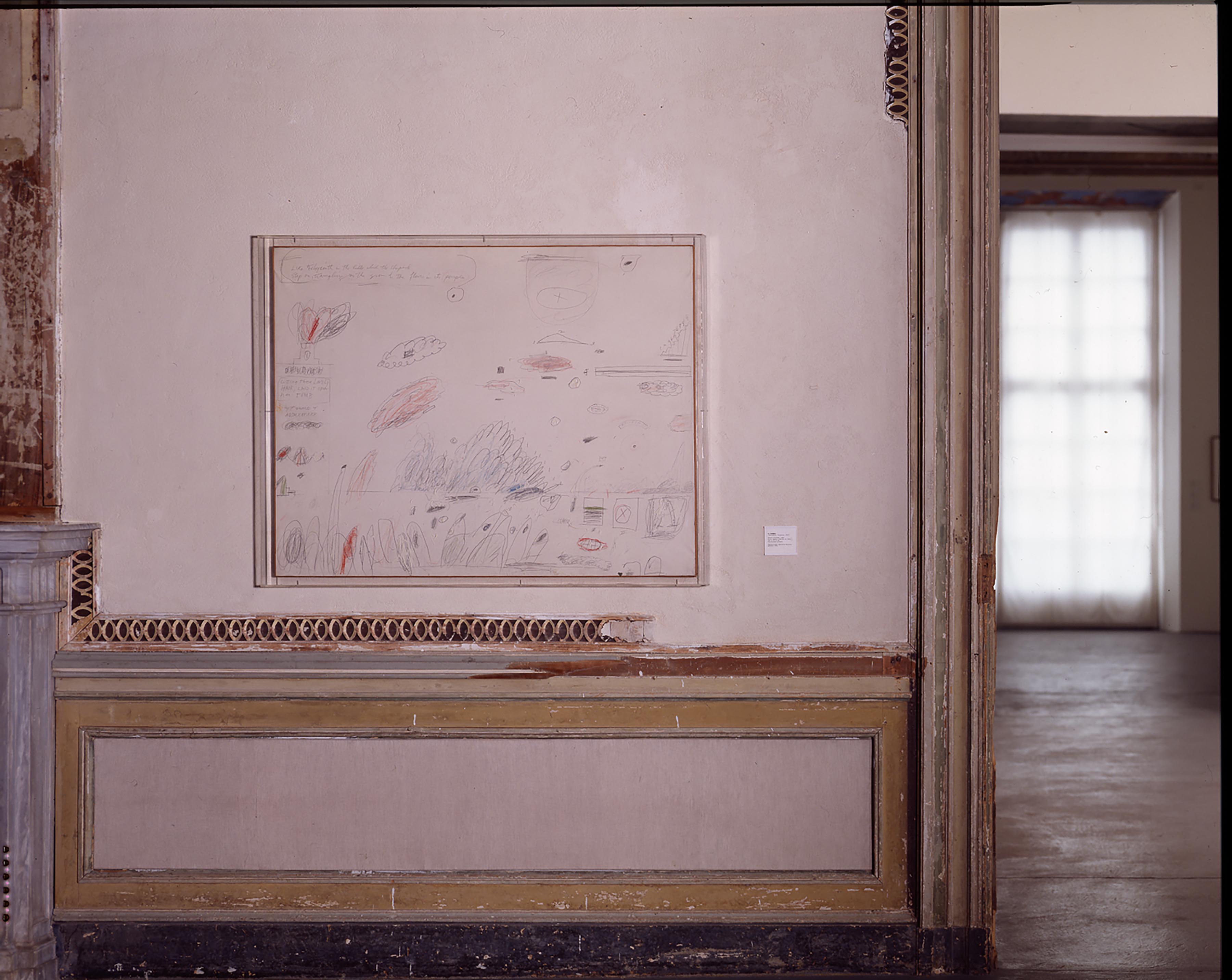 Cy Twombly, Scuola d'Atene, 1960  